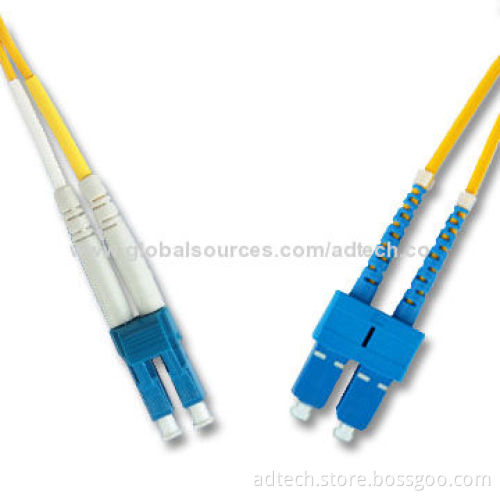 Fiber Patch Lead with 9/125 Duplex Single Mode and 1m Cable Length